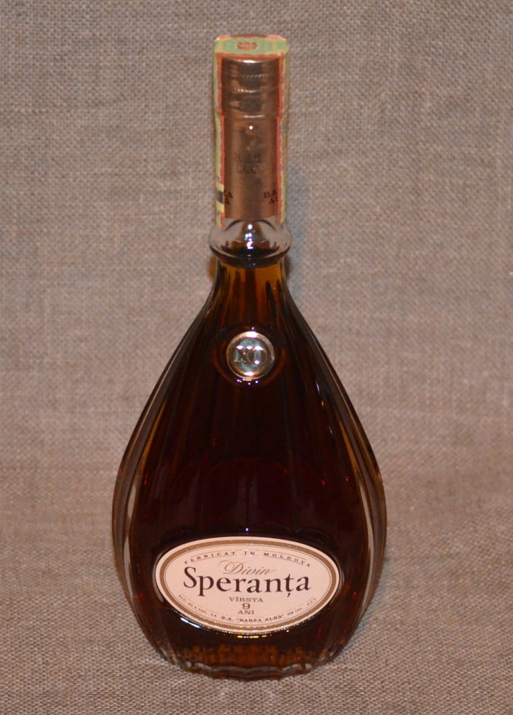 Коньяк "Сперанца" 9 лет, Барза Албэ. 0,5 л.