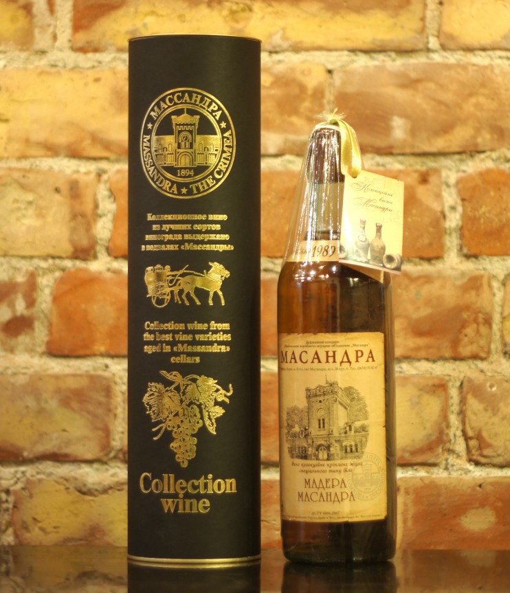  МАДЕРА «МАССАНДРА» урожая 1989 года