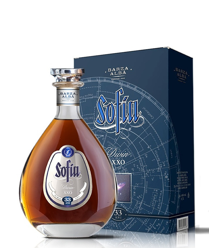 Коньяк "София" 33 года, Барза Албэ. 0,7 л.