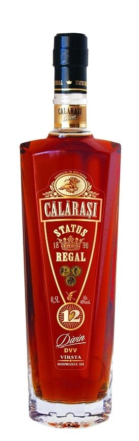 Коньяк "Калараш" 12 лет, Status Regal. 0,5 л.