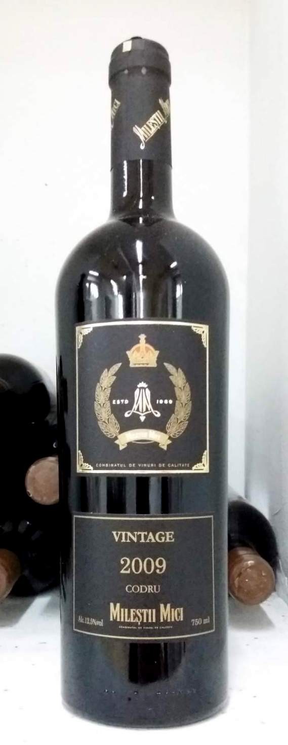 Вино "Кодру" Винтаж 2009, Милештий Мичь. 0,75 л.
