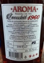 Коньячный дистиллят "Арома" 60 лет, 55%. 1 л.