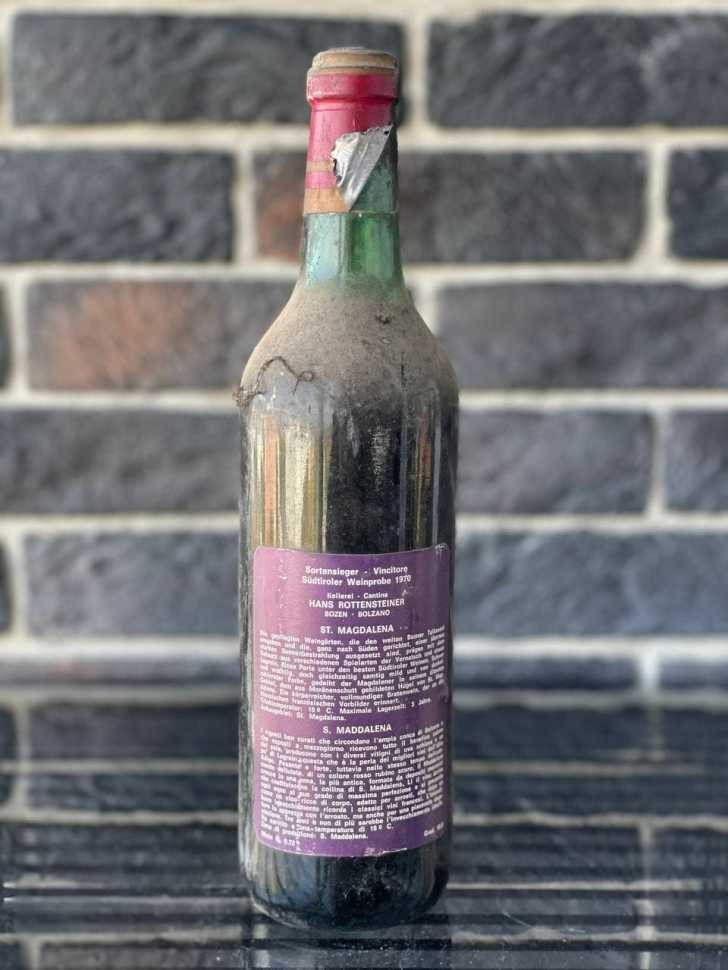 Вино "Santa Magdalena Karl Schmid meran" 1969 года урожая