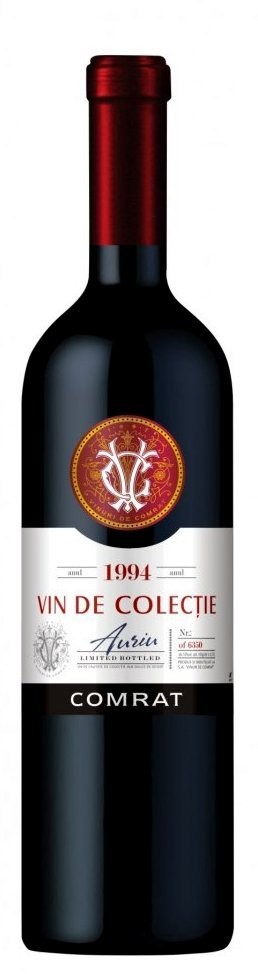 Вино "Ауриу" 1994 коллекционное, Комрат. 0,75 л.