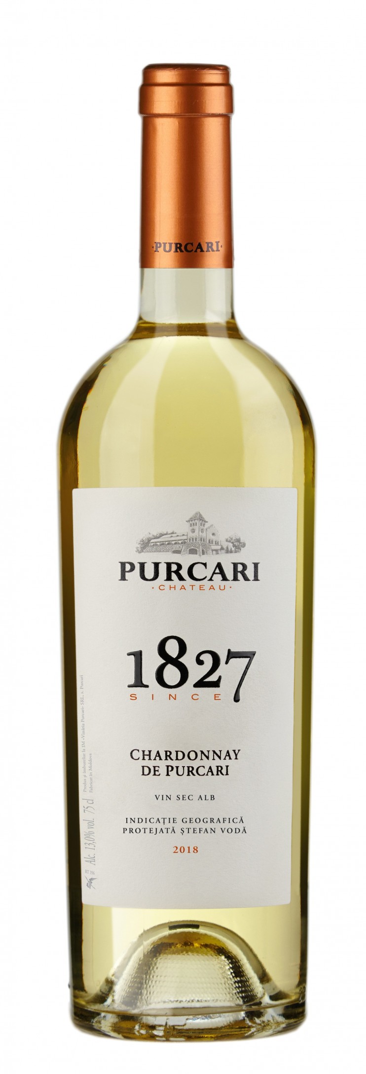 Вино "Шардоне де Пуркарь" 2025. 0,75 л.