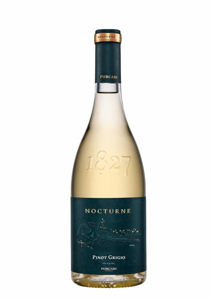 Вино «Nocturne» Pinot Grigio 2025 Purcari. 0,75