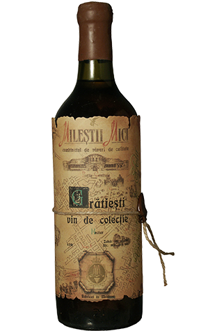 Вино «Гратиешты» Милештий Мичь, 1986 года урожая.
