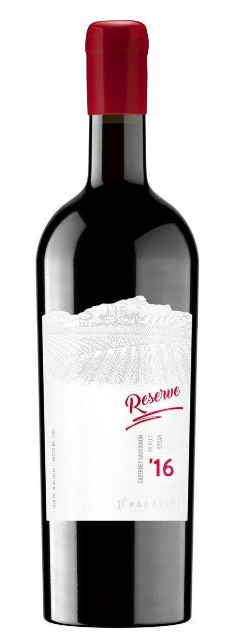 Вино "Reserve '20" красное, Radacini. 0,75 л.