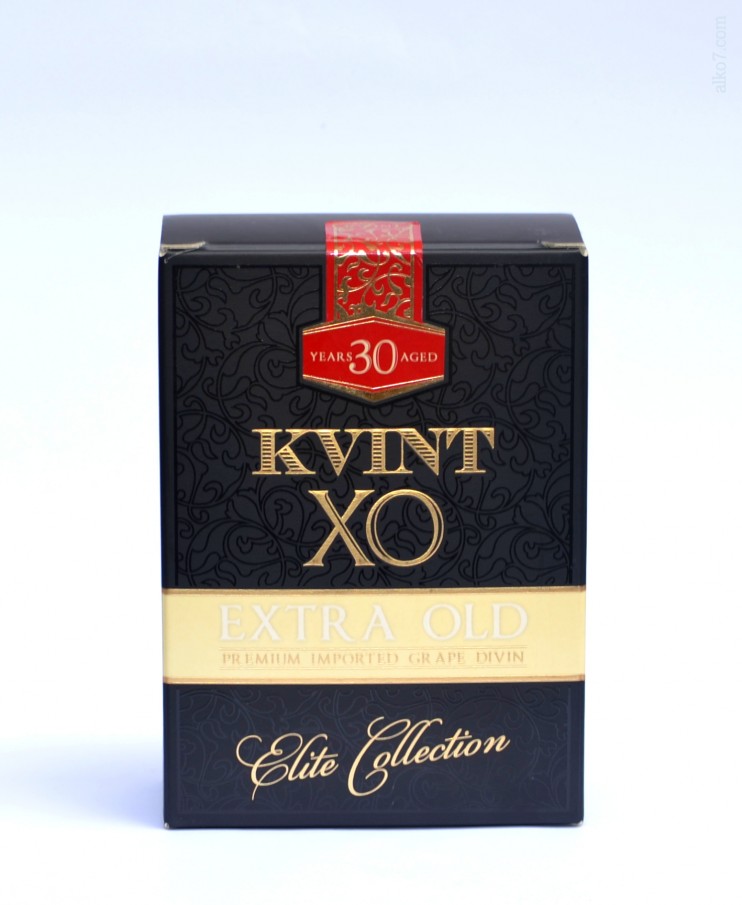 Коньяк "КВИНТ" XO 30 лет. Decanter 0,5 л.