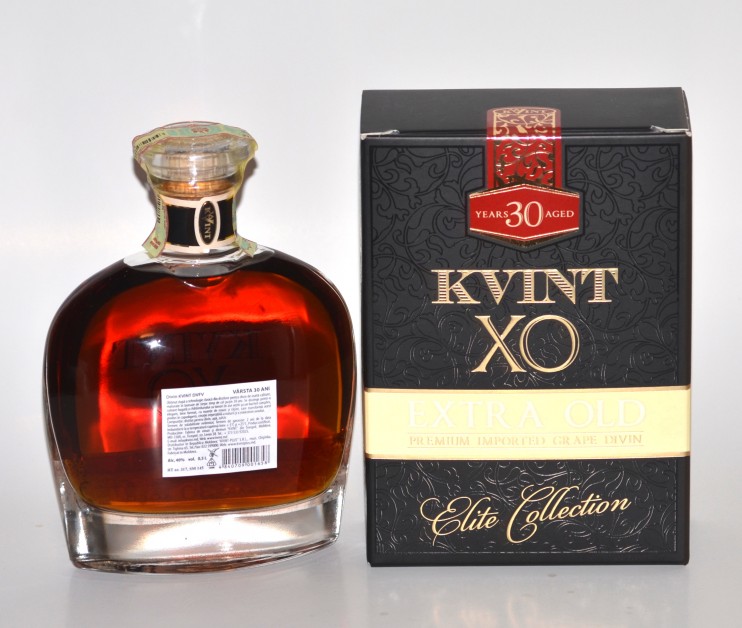 Коньяк "КВИНТ" XO 30 лет. Decanter 0,5 л.