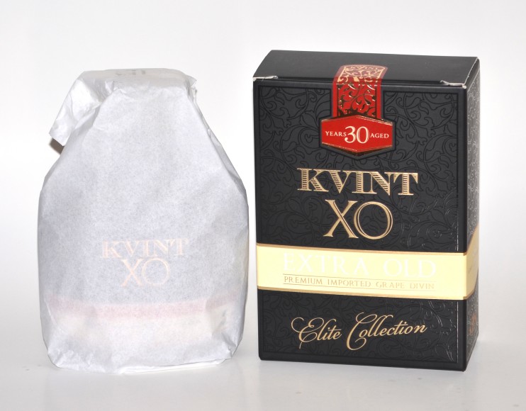 Коньяк "КВИНТ" XO 30 лет. Decanter 0,5 л.