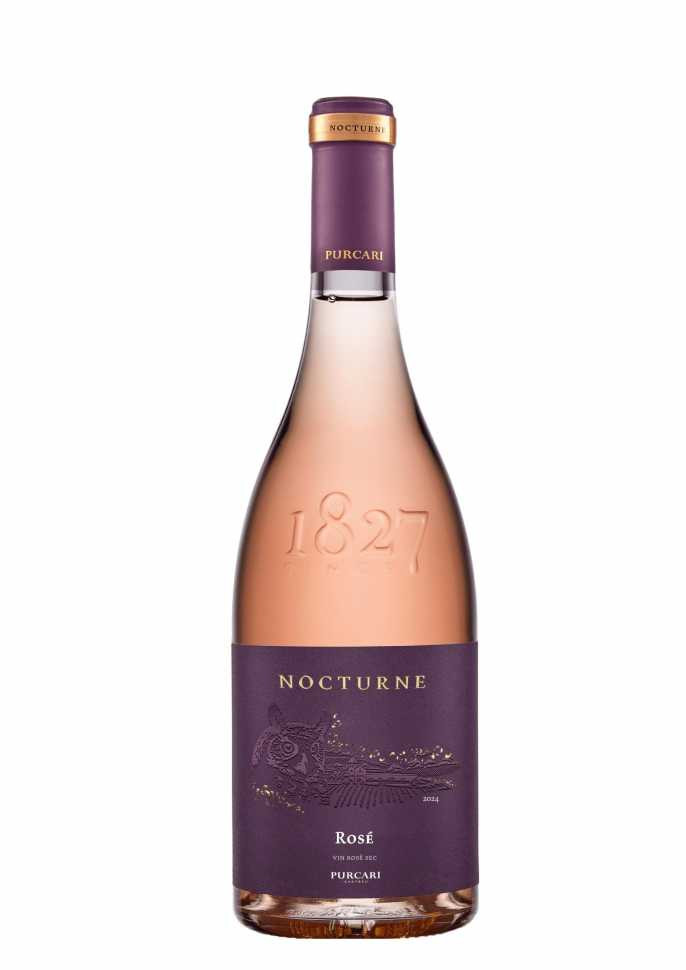 Вино «Nocturne» Rose 2025 Purcari. 0,75