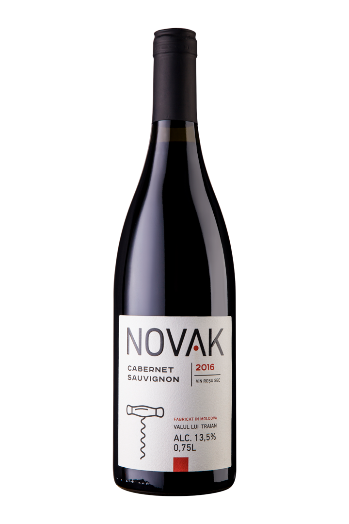 Вино "Cabernet Sauvignon" 2019, Novak. 0,75 л.