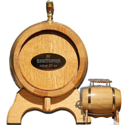 Коньяк "Виктория" 25 лет, КВИНТ. бочка 1,5 л.