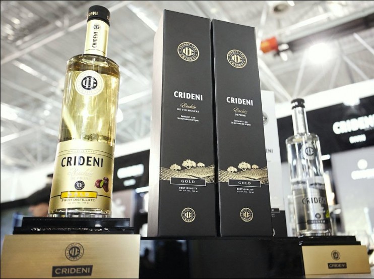 Ракиу «Кридень» из винограда Мускат, Gold. 0,5 л.