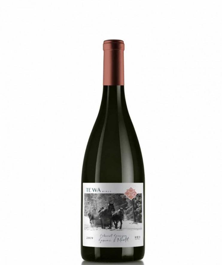 Вино «Cabernet Sauvignon - Saperavi & Merlot» 2022 Te Wa Wines. 0,75