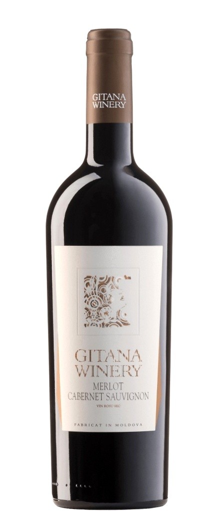 Вино "Merlot - Cabernet Sauvignon" 2021 Gitana Winery. 0,75 л.