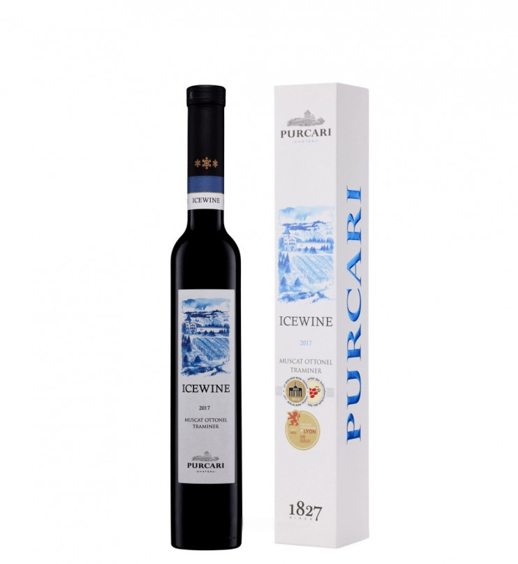 Вино "IceWine" Premium 2022 Purcari. 0,375 л.