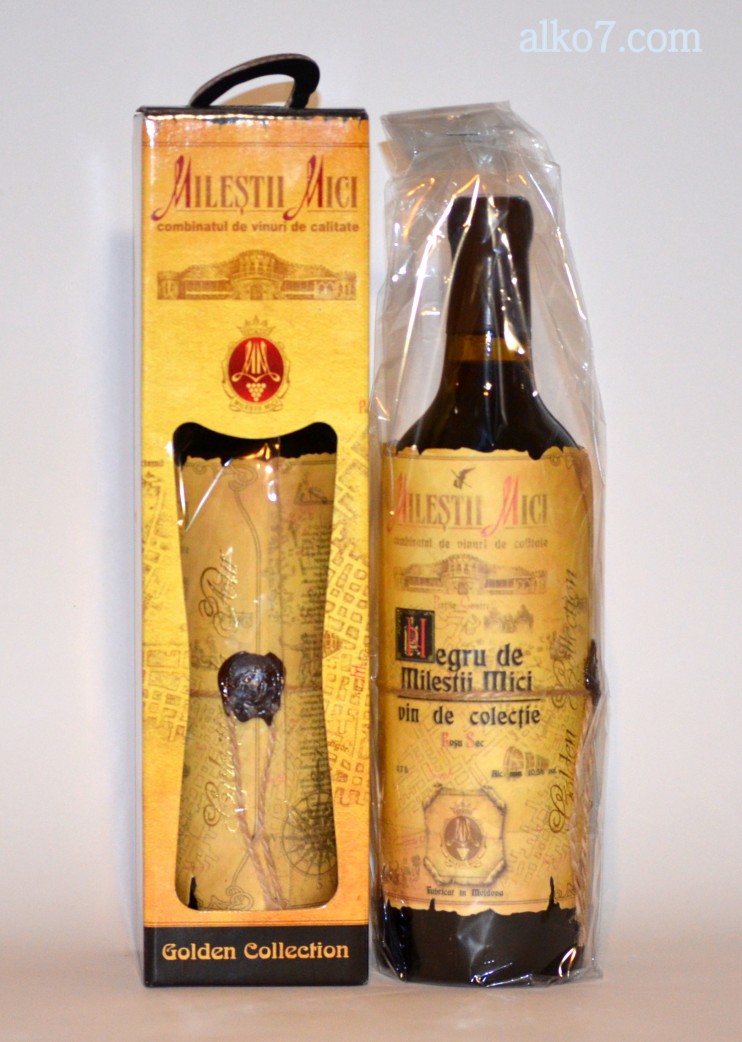 Вино «Негру де Милештий Мичь» 1986 года урожая.