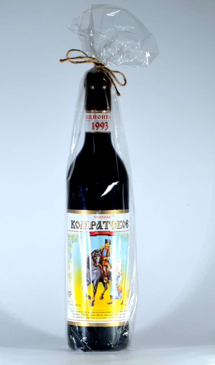 Коллекционное вино "Комратское" 1993 года, Комрат, 0,7 л.
