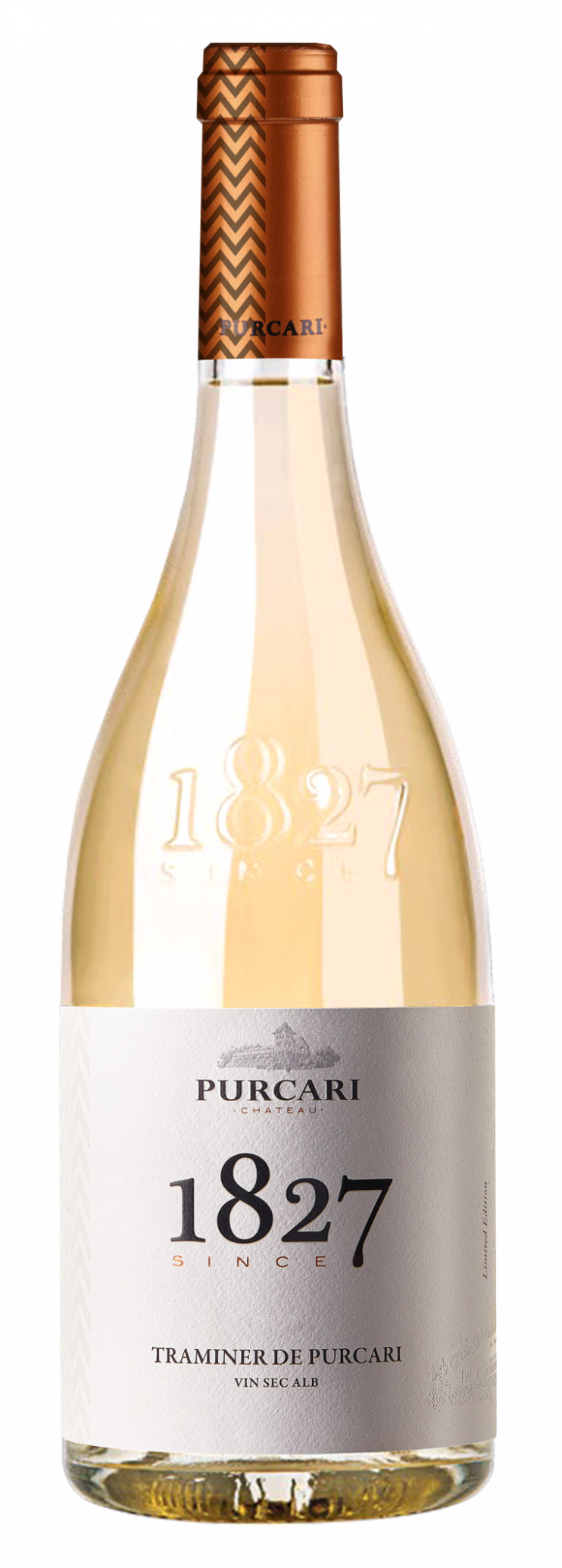 Вино "Traminer de Purcari" 2024 Limited Edition. 0,75 л.